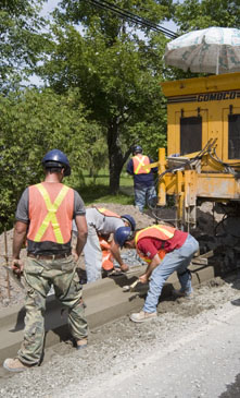 Curbing Machine